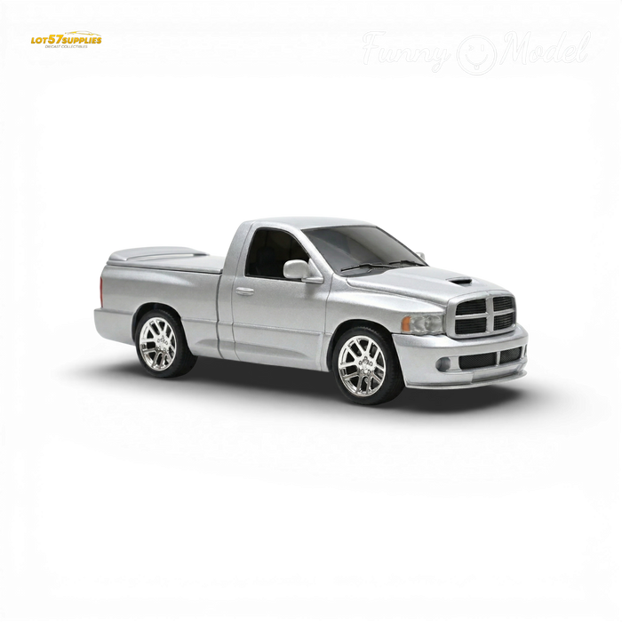 (Pre-Order) Funny Model Dodge RAM SRT-10 Silver 1:64 - for just $37.99! 