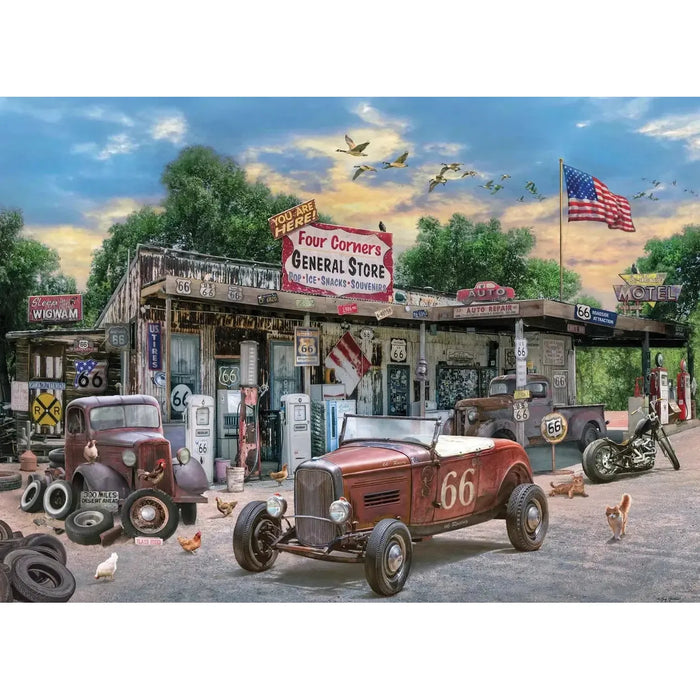 General Store 1000 Piece Soft Touch Jigsaw Puzzle Crown Point - for just $19.99! 