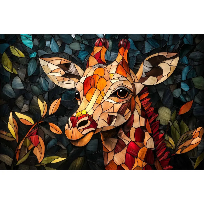 Gentle Giraffe 1000 Piece Jigsaw Puzzle Trippy - for just $19.99! 