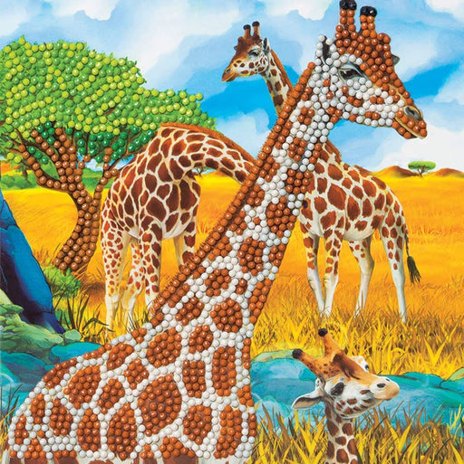 Gentle Giraffe Crystal Art Card Kit Craft Buddy - for just $7.99! 