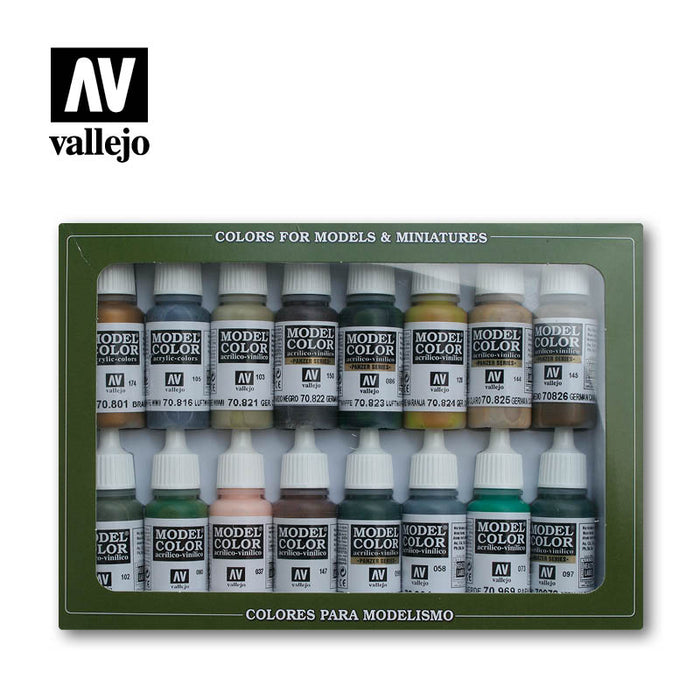 Model Color Set: 16 WWII German Camouflage - for just $52.95! 