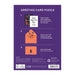 Get into the Spooky Spirit Greeting Card 60 Piece Jigsaw Puzzle Galison - for just $7.99! 