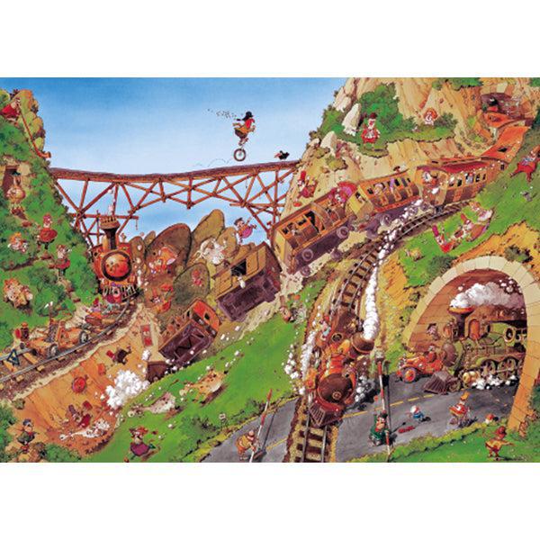 Getaway Car Fred Wanted Seek & Find 1000 Piece Jigsaw Puzzle Heye - for just $29.99! 