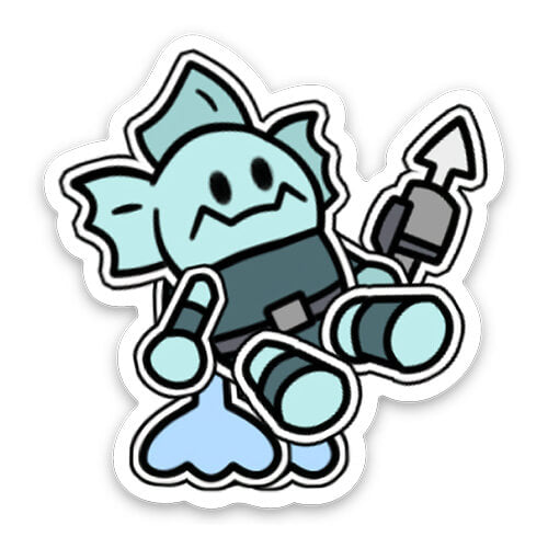 Gill Grunt (Sticker) - for just $2! 