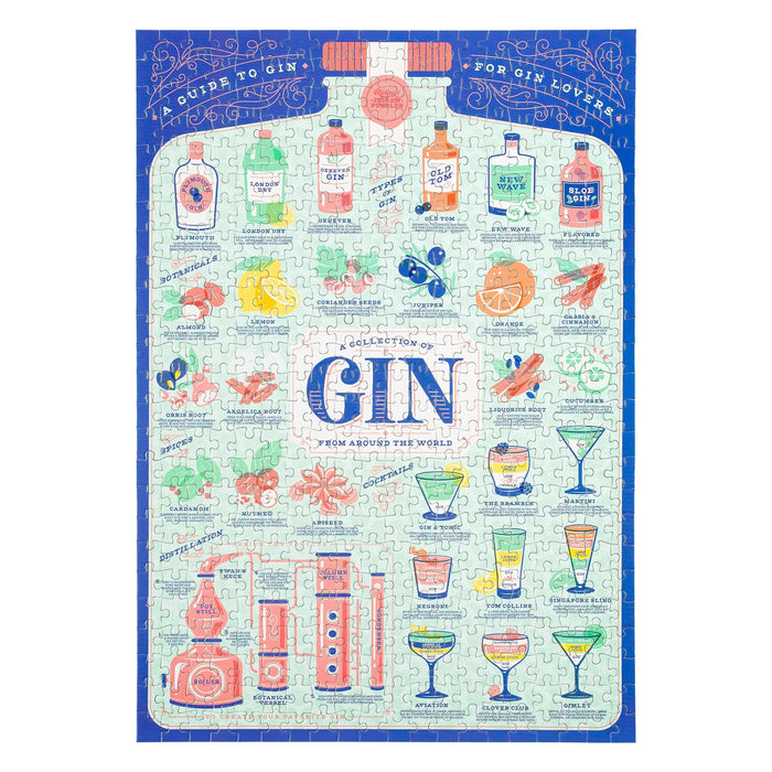 Gin Lover's 500 Piece Jigsaw Puzzle Ridley - for just $19.99! 