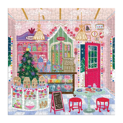 Gingerbread Cottage 500 Piece Jigsaw Puzzle Galison - for just $19.99! 