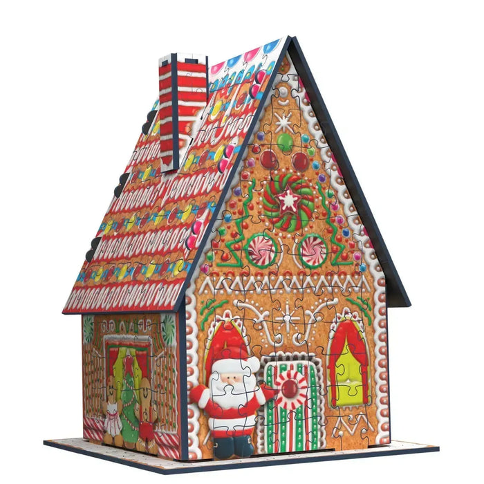 Gingerbread House 302 Piece 3D Jigsaw Puzzle Eurographics - for just $24.99! 
