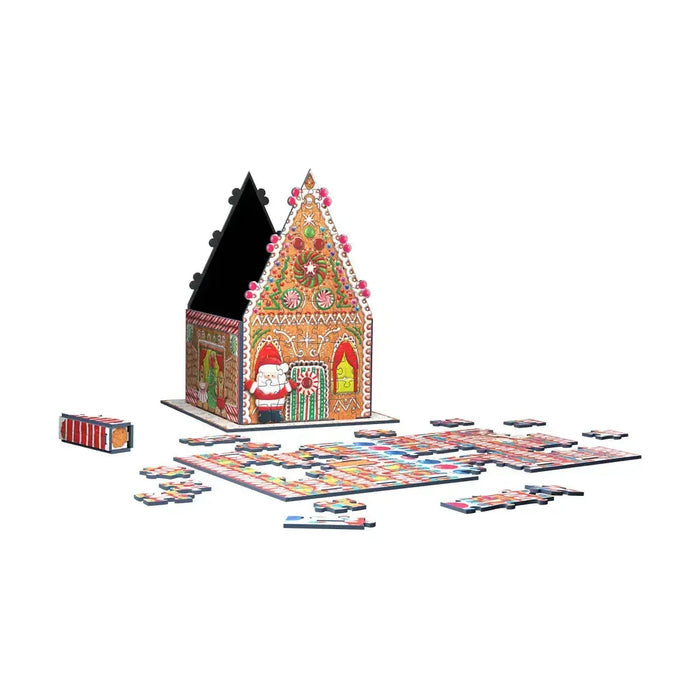 Gingerbread House 302 Piece 3D Jigsaw Puzzle Eurographics - for just $24.99! 