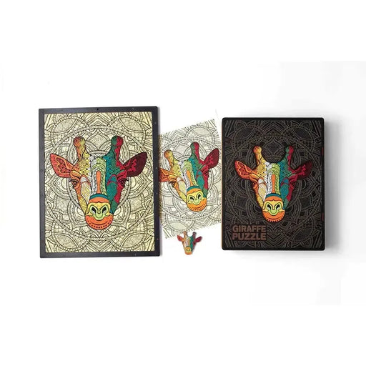 Giraffe 250 Piece Wooden Jigsaw Puzzle Geek Toys - for just $99.99! 