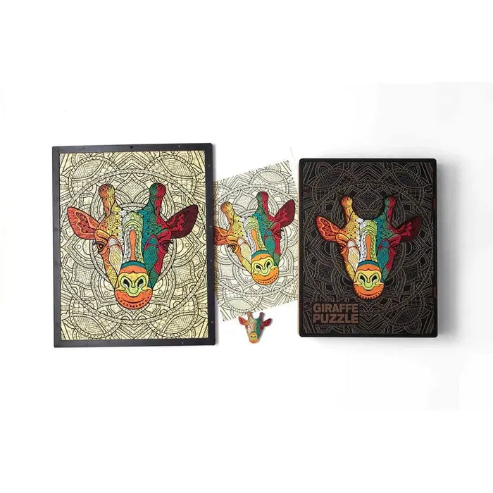 Giraffe 250 Piece Wooden Jigsaw Puzzle Geek Toys - for just $99.99! 