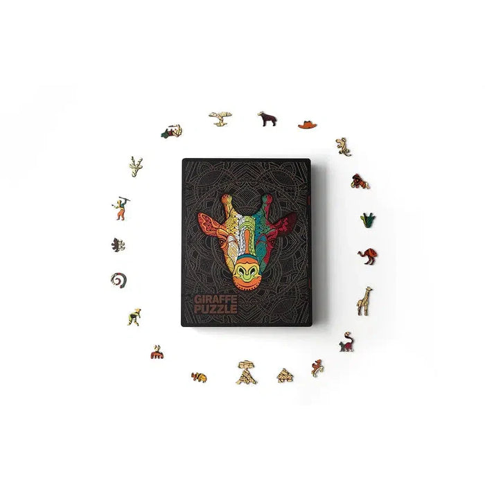 Giraffe 250 Piece Wooden Jigsaw Puzzle Geek Toys - for just $99.99! 