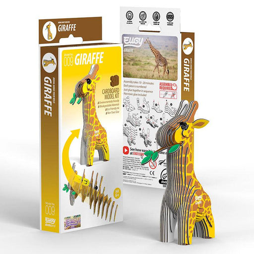 Giraffe 3D Cardboard Model Kit Eugy - for just $11.99! 
