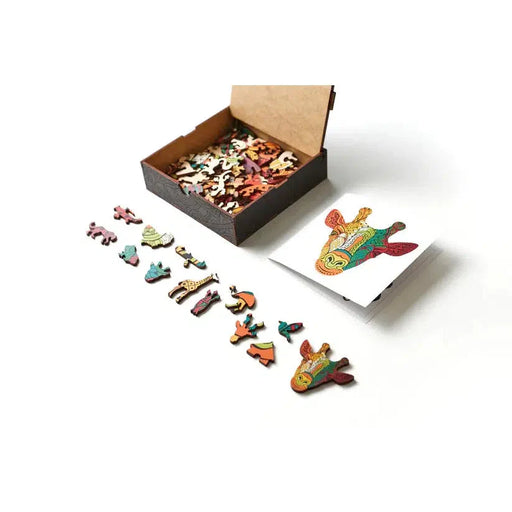 Giraffe 70 Piece Wooden Jigsaw Puzzle Geek Toys - for just $49.99! 