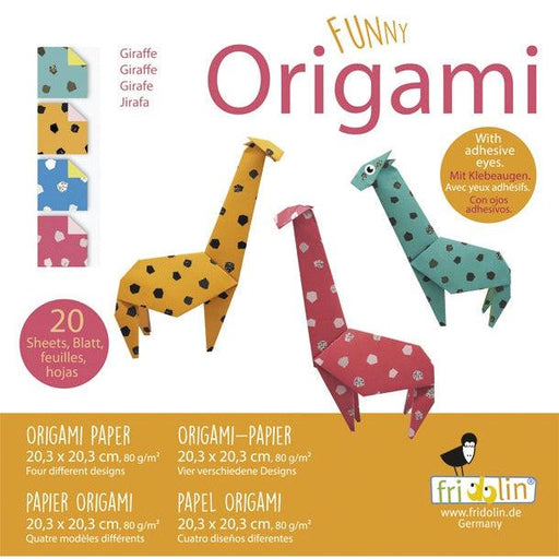 Giraffe Funny Origami Kit Fridolin - for just $5.99! 