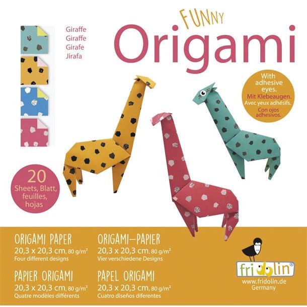 Giraffe Funny Origami Kit Fridolin - for just $5.99! 
