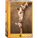 Giraffe Mother's Kiss 1000 Piece Jigsaw Puzzle Eurographics - for just $19.99! 