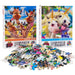 Giraffe & Unicorn Selfie Set of 2 300 Piece Lenticular Jigsaw Puzzles Prime 3D - for just $19.99! 