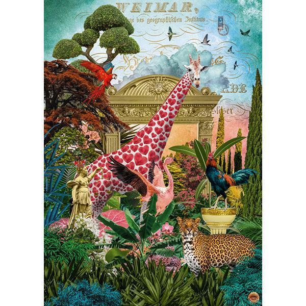 Giraffolove Fauna Fantasies 1000 Piece Jigsaw Puzzle Heye - for just $29.99! 