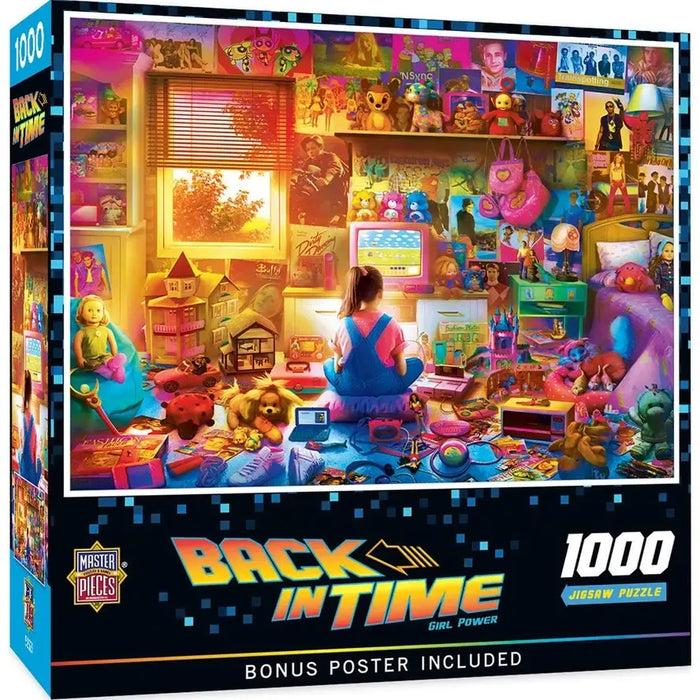 Girl Power Back in Time 1000 Piece Jigsaw Puzzle MasterPieces - for just $17.99! 