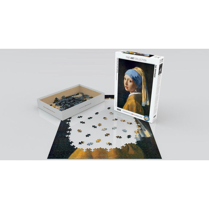 Girl with a Pearl Earring by Vermeer 1000 Piece Jigsaw Puzzle Eurographics - for just $19.99! 