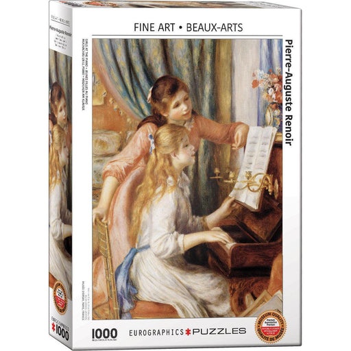 Girls at the Piano 1000 Piece Jigsaw Puzzle Eurographics - for just $19.99! 
