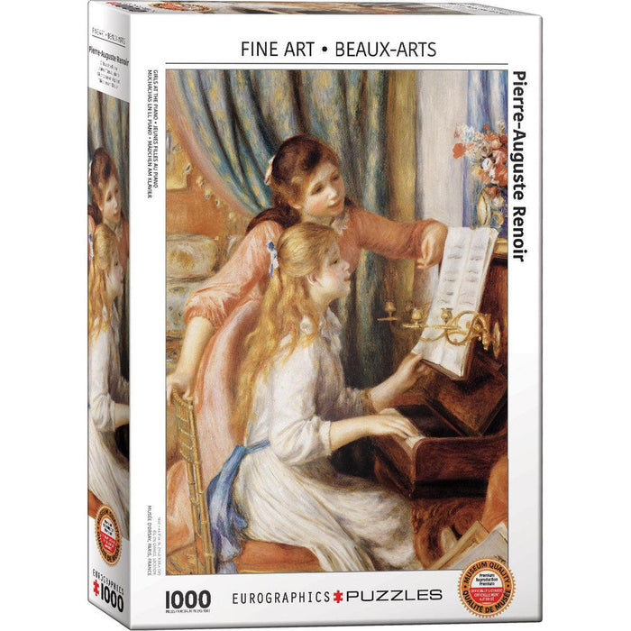 Girls at the Piano 1000 Piece Jigsaw Puzzle Eurographics - for just $19.99! 