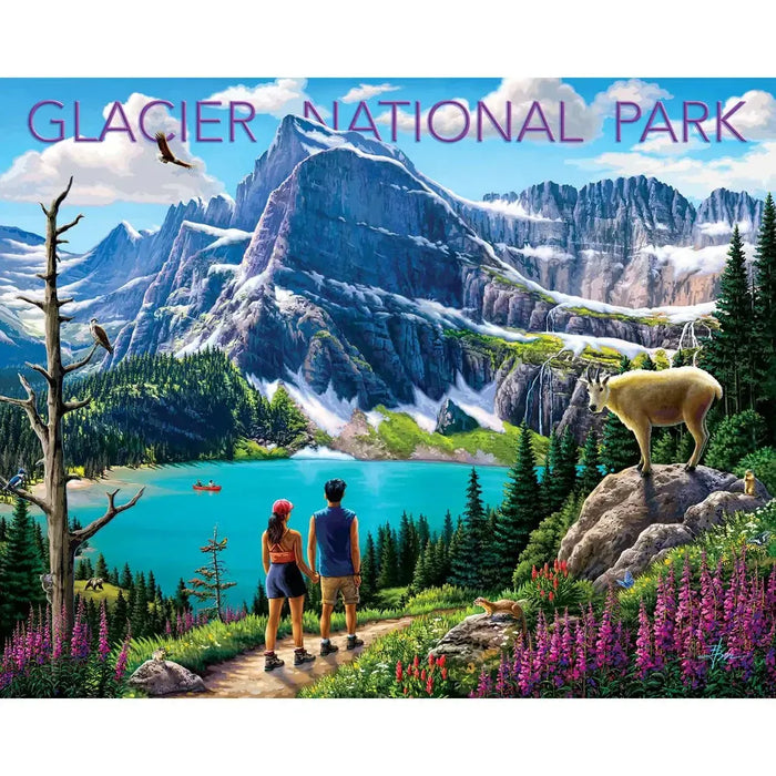 Glacier National Park 210 Piece Jigsaw Puzzle Boardwalk - for just $11.99! 