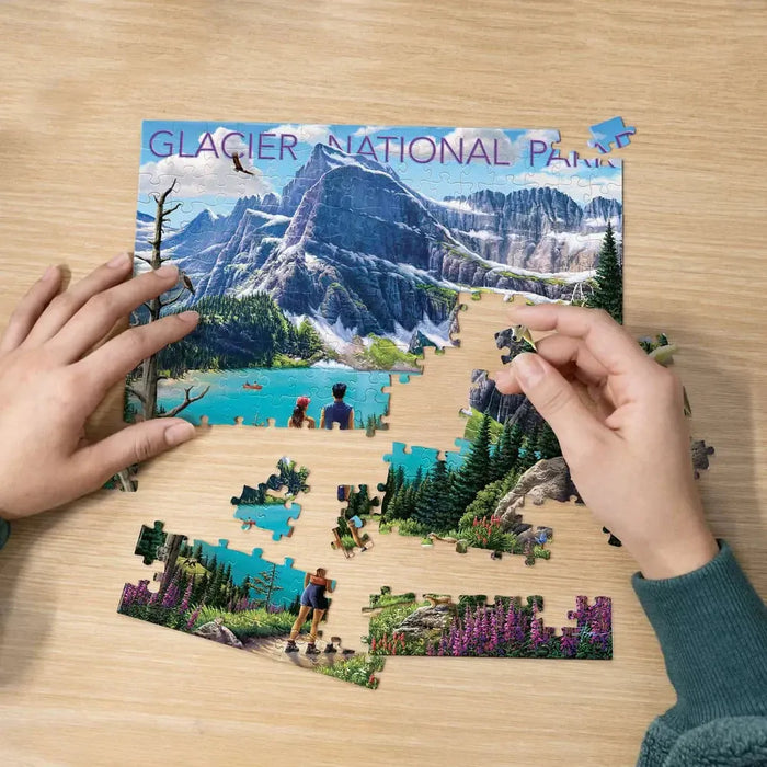 Glacier National Park 210 Piece Jigsaw Puzzle Boardwalk - for just $11.99! 