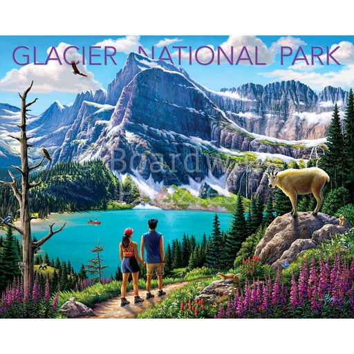Glacier National Park 500 Piece Jigsaw Puzzle Boardwalk - for just $21.99! 