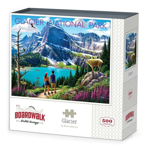 Glacier National Park 500 Piece Jigsaw Puzzle Boardwalk - for just $21.99! 