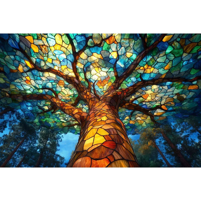 Glass Canopy 1000 Piece Jigsaw Puzzle Trippy - for just $19.99! 