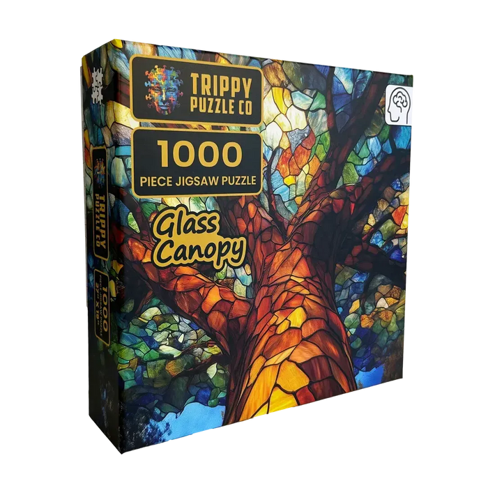 Glass Canopy 1000 Piece Jigsaw Puzzle Trippy - for just $19.99! 