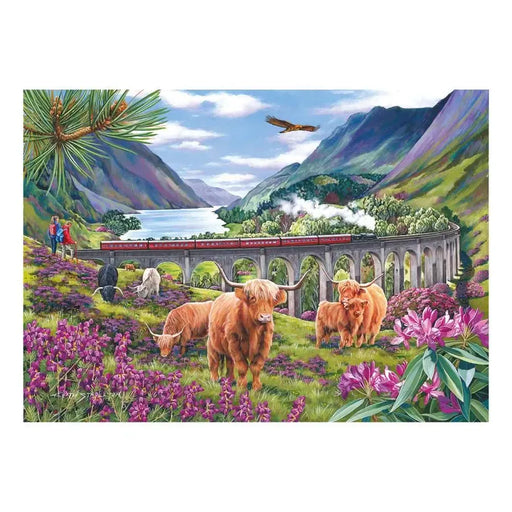 Glenfinnan Ladies 1000 Piece Jigsaw Puzzle HOP - for just $24.99! 