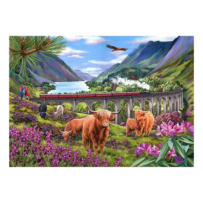 Glenfinnan Ladies 500 Big Piece Jigsaw Puzzle HOP - for just $24.99! 