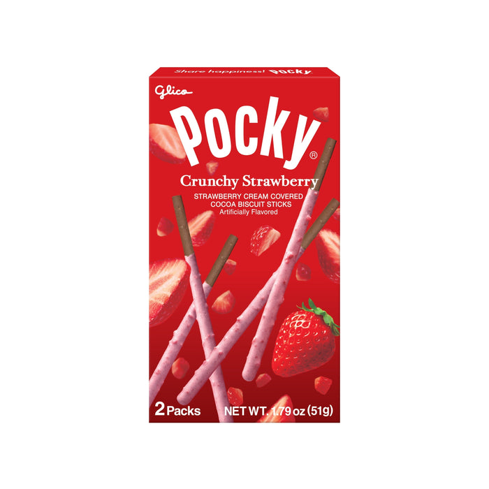 Glico Crunchy Strawberry Pocky (Japan) - Just $3.49! Shop now at Retro Gaming of Denver