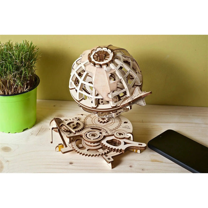 Globus 3D Wood Model Kit UGEARS - for just $47.99! 
