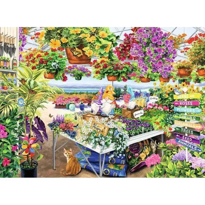 Glorious Garden Center 500 Piece Jigsaw Puzzle Ravensburger - for just $19.99! 