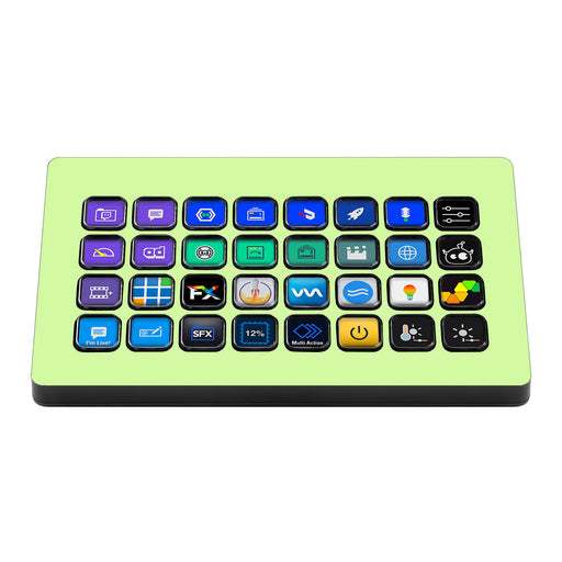 Elgato Stream Deck XL Green Glow Skin - for just $16! 