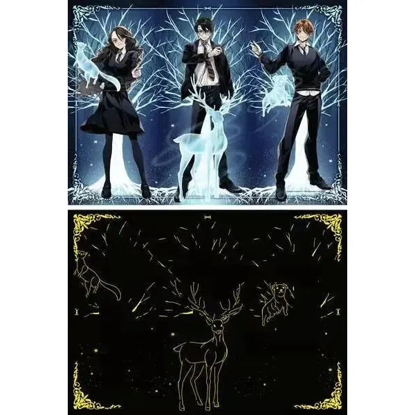 Glowing Patronus Harry Potter 500 Piece Glow in the Dark Jigsaw Puzzle Ravensburger - for just $19.99! 