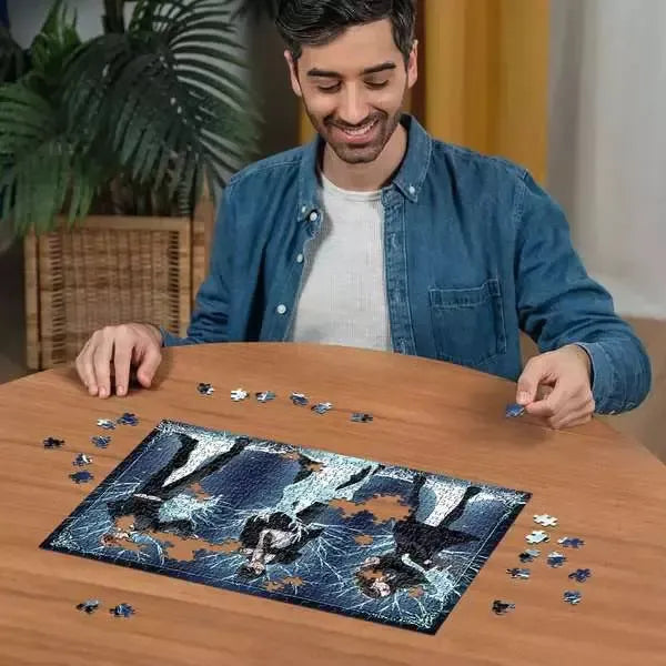 Glowing Patronus Harry Potter 500 Piece Glow in the Dark Jigsaw Puzzle Ravensburger - for just $19.99! 