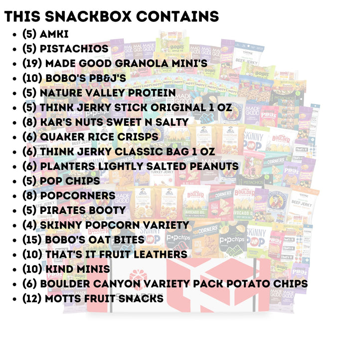 GLUTEN FREE OFFICE VARIETY CATERING CARE PACKAGE (150 Snacks) - for just $174.99! 