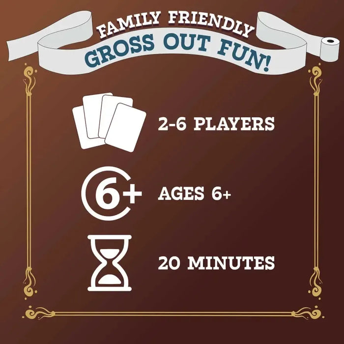 Go Poo! - Become #1 by Going #2 Card Game -Paper House - for just $24.99! 