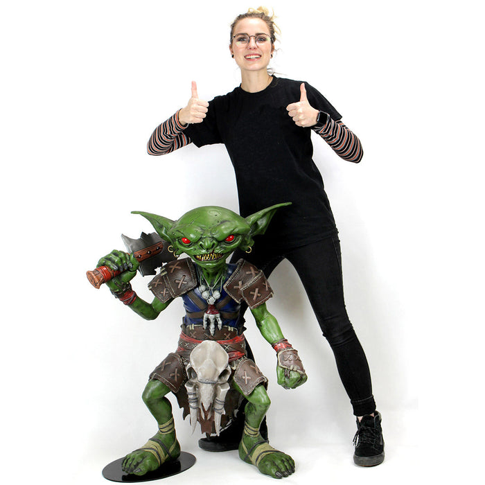 Pathfinder Foam Replica: Life Sized Goblin - Just $474.99! Shop now at Retro Gaming of Denver