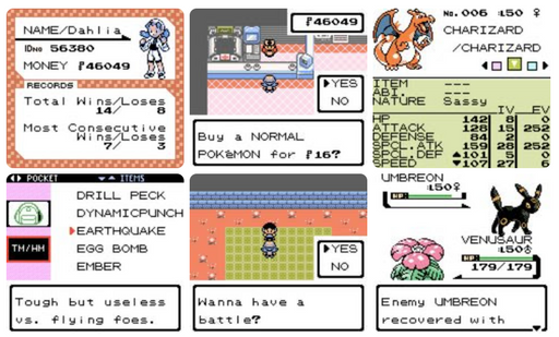Pokemon God of Arena GBC Video Game Cartridge Gameboy Color ROM Hack - for just $15.99! 