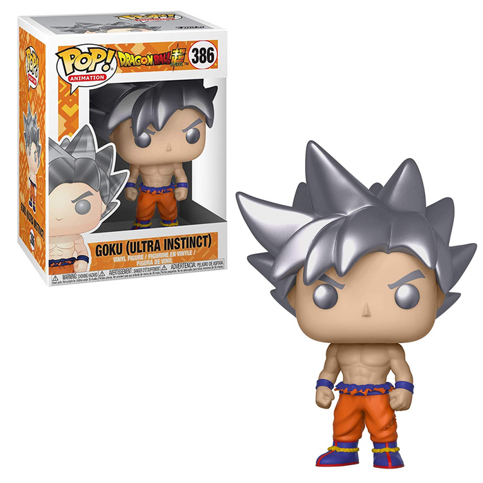 Funko POP! Dragon Ball Super - Goku (Ultra Instinct Form) Vinyl Figure #386 - for just $11.99! 