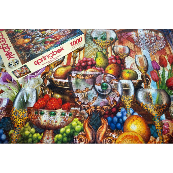 Golden Elegance 1000 Piece Jigsaw Puzzle Springbok - for just $19.99! 