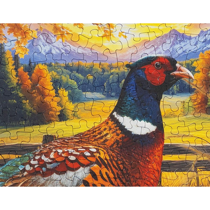 Golden Fields Pheasant 500 Piece Jigsaw Puzzle Springbok - for just $17.99! 