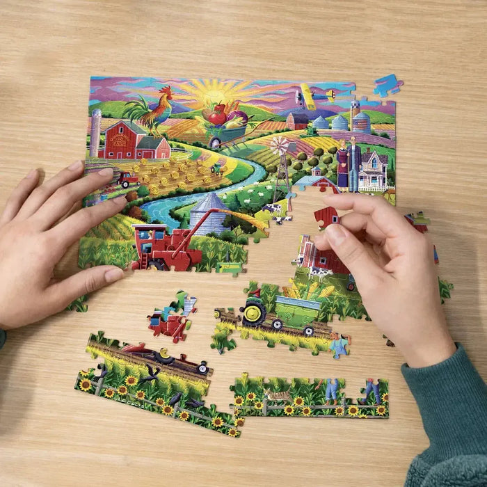 Golden Hill Farm 210 Piece Jigsaw Puzzle Boardwalk - for just $11.99! 