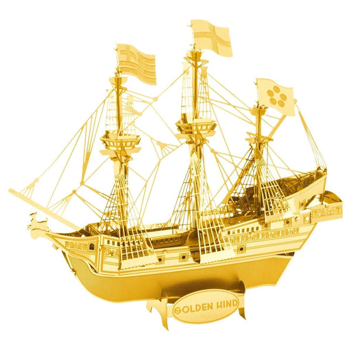 Golden Hind 3D Steel Model Kit Metal Earth - for just $11.99! 