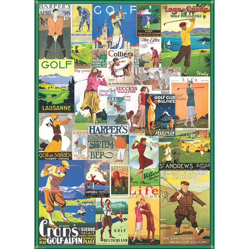 Golf Around the World 1000 Piece Jigsaw Puzzle Eurographics - for just $21.99! 